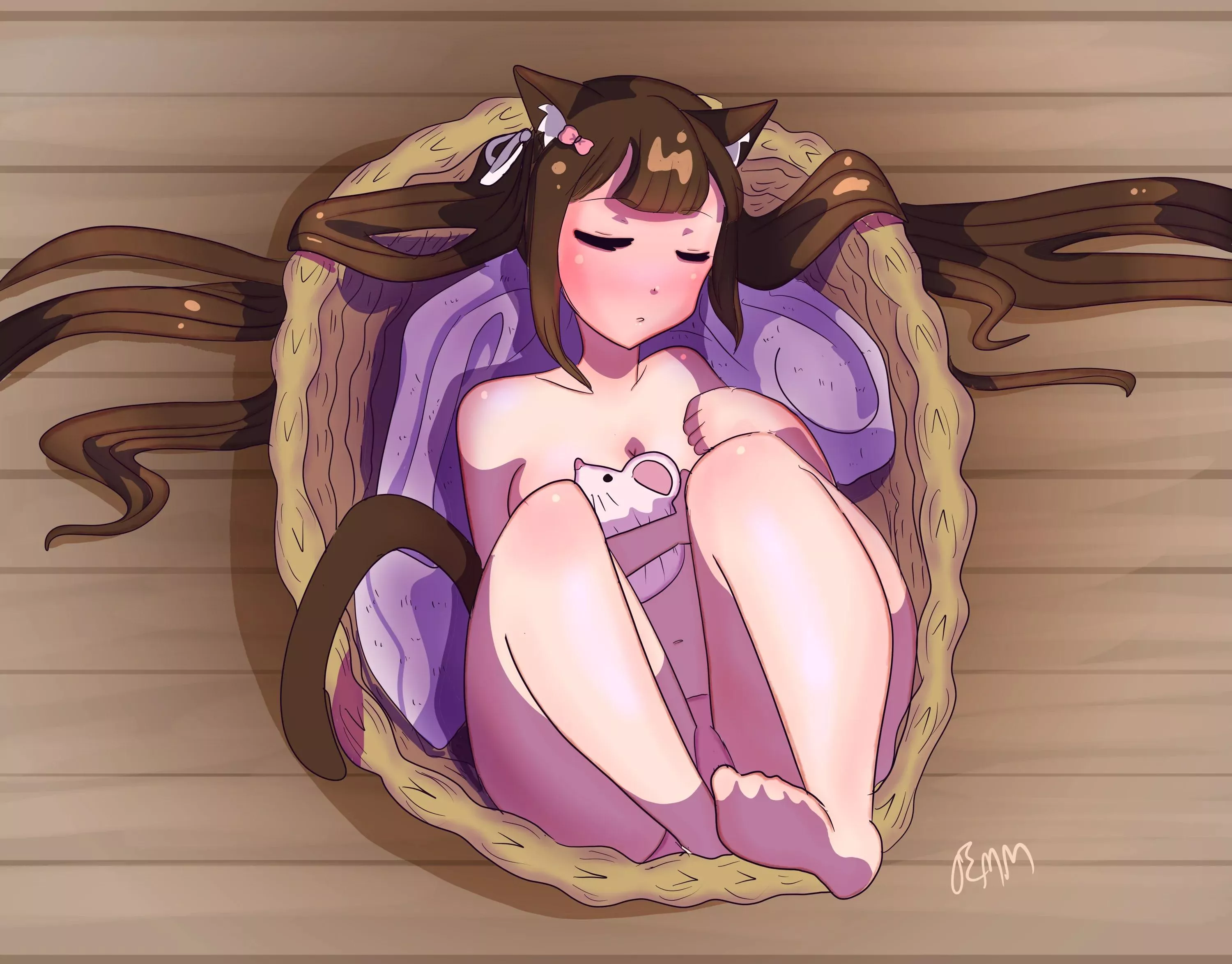 Put away the laundry! (Original) [nekopara]