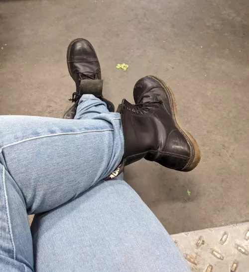 Roughed up my boots on a recent hike. In need of a tongue to clean them up.