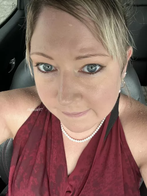 Silly post… lol this milf is all wet!!