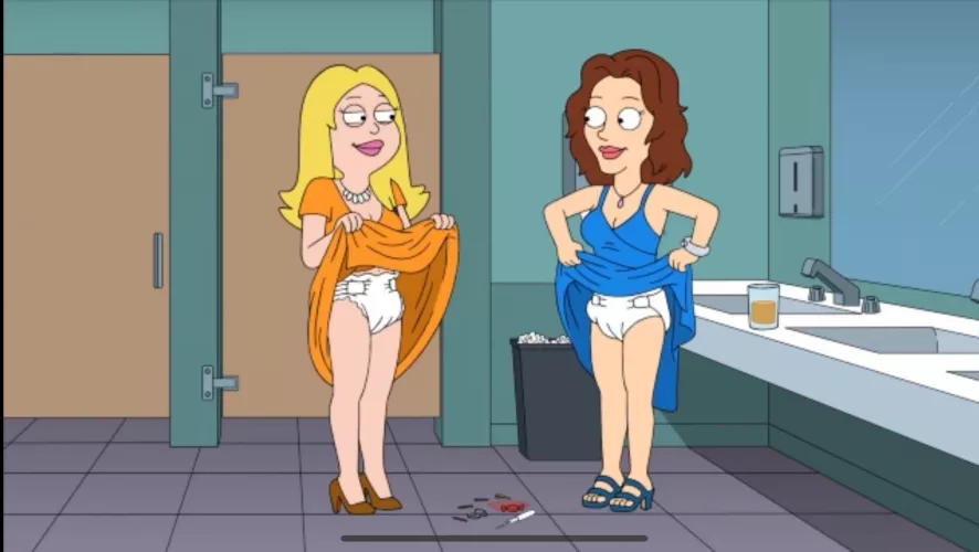 Someone at American Dad is ABDL