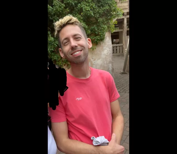 Something between tired and happy