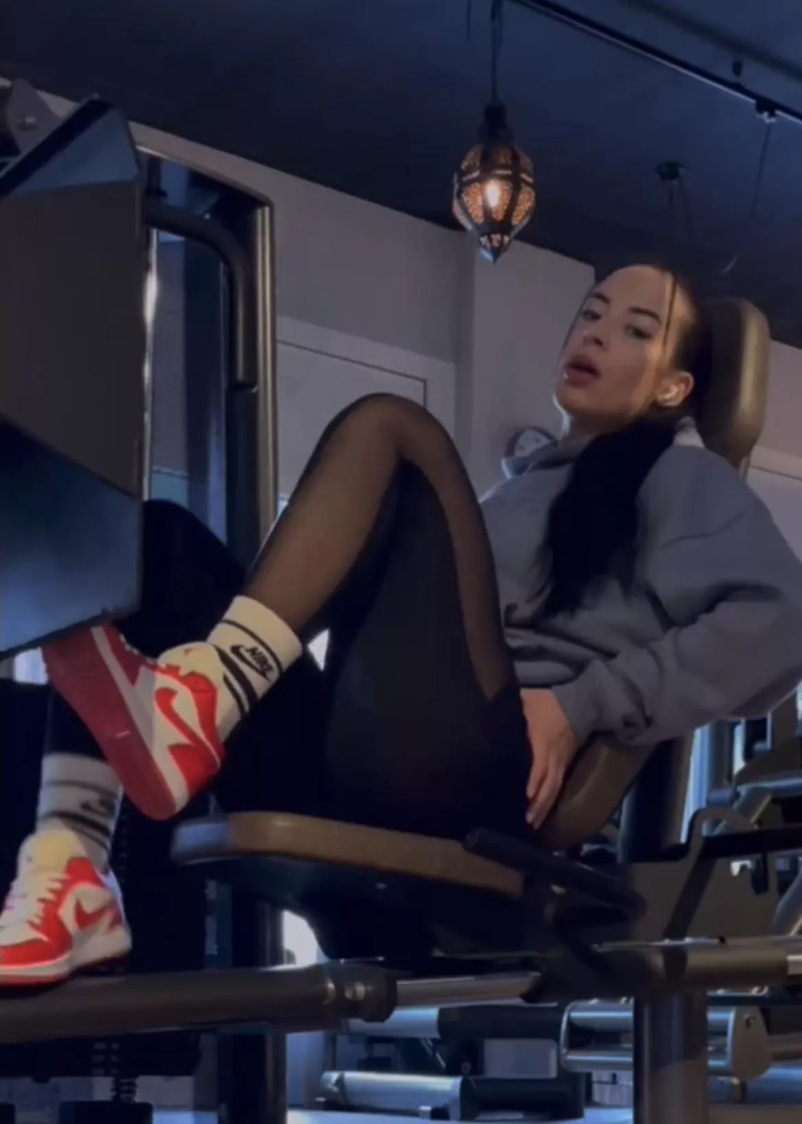 Sometimes I get told my gym lifting face is the same as my sex face is this weird?😂☺️ [f]