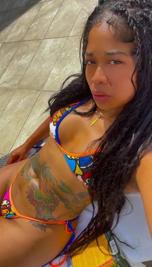 Tia Corine low key underrated looks wise