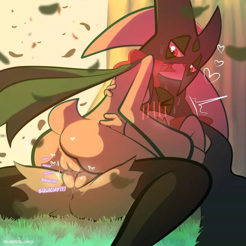 2 meowscarada's in heat (palmerita uwuy)