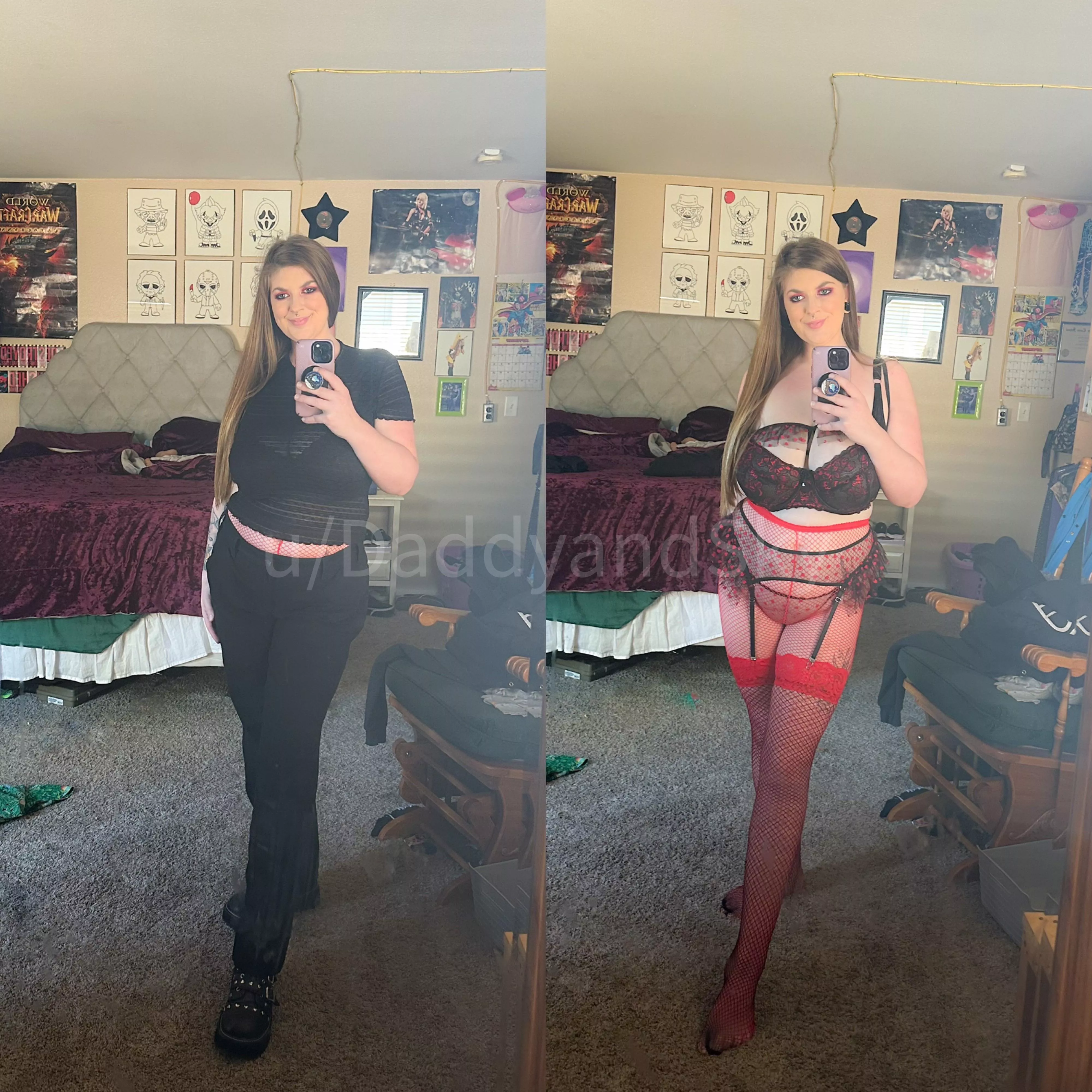 A little date night surprise for Hubby. 😜