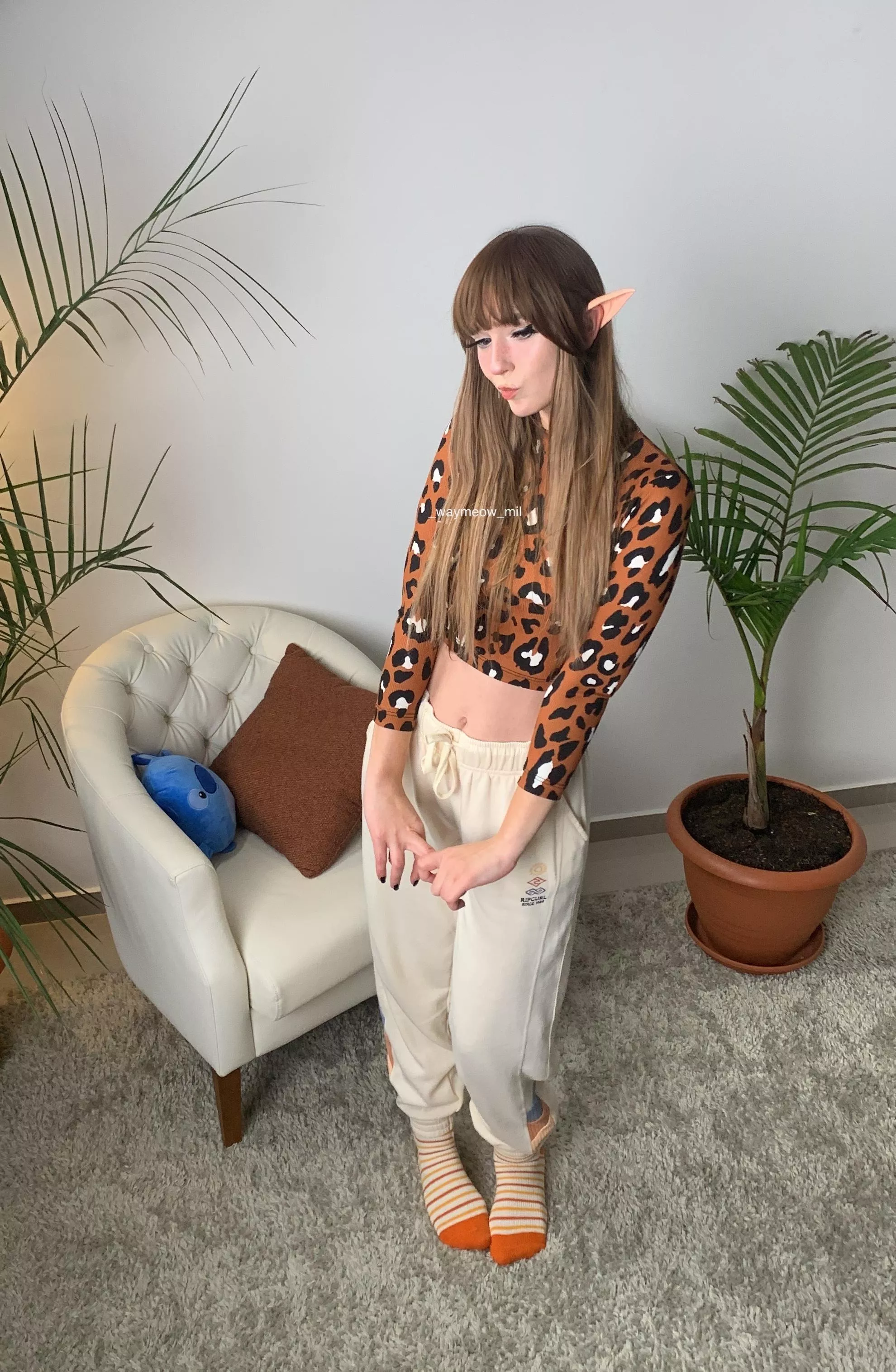 crop top in the style of wild animals :D