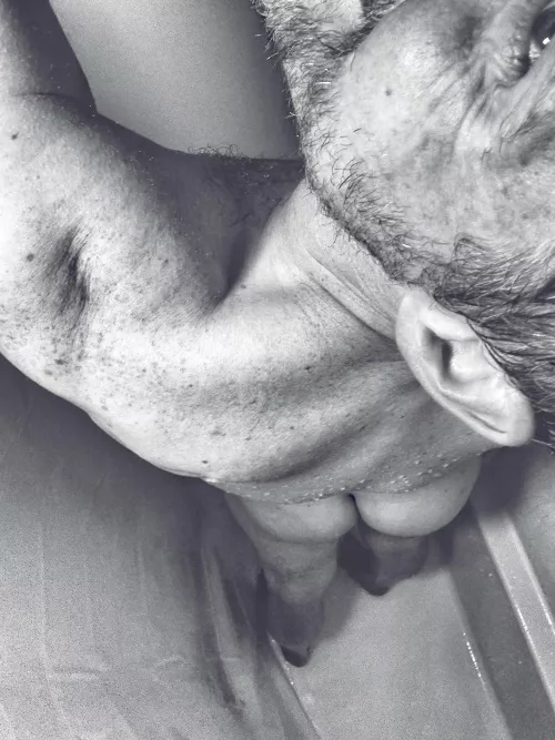 crow’s feet and butt cheeks