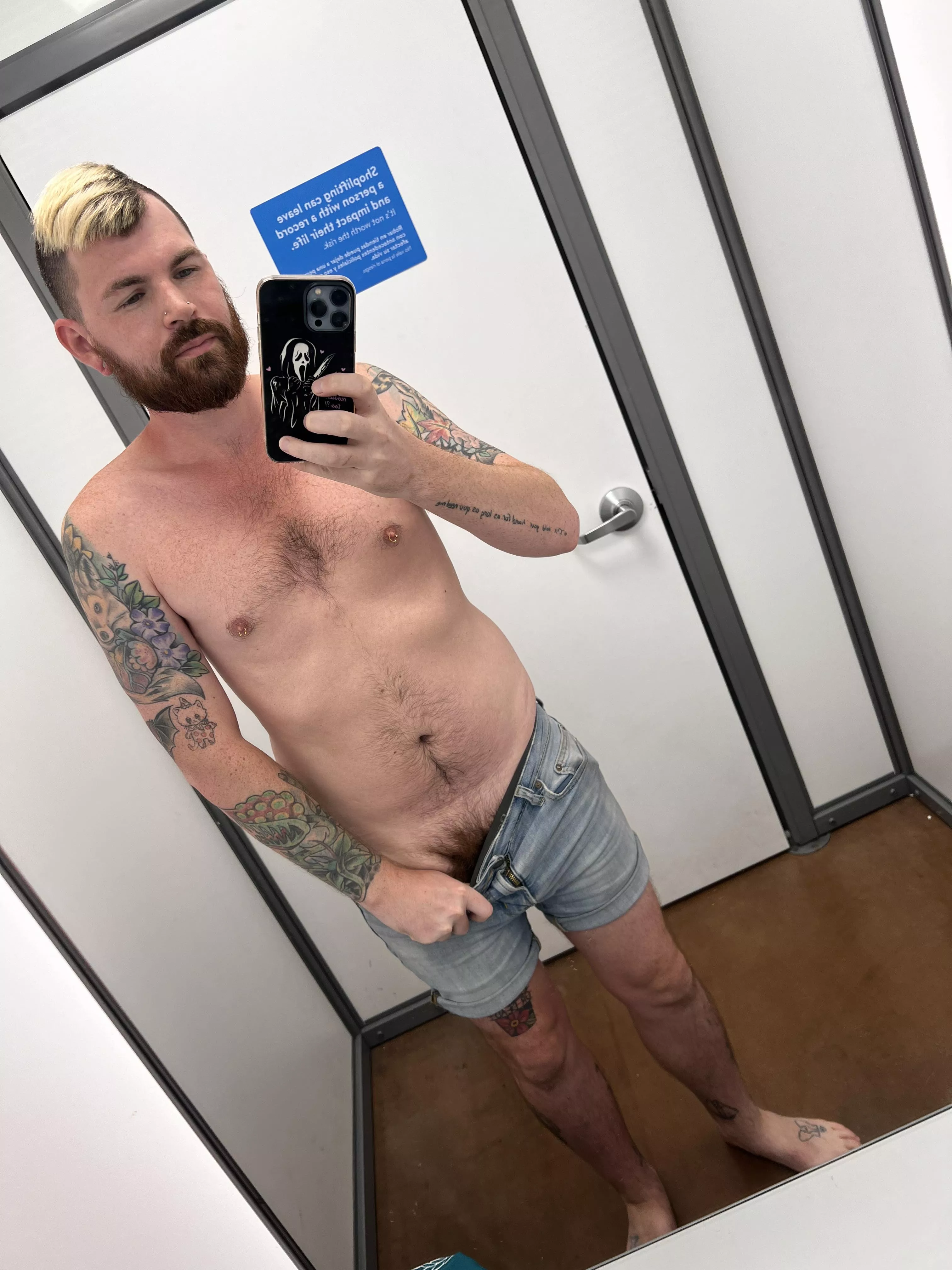 Did you even use the dressing room if you don’t post pics?