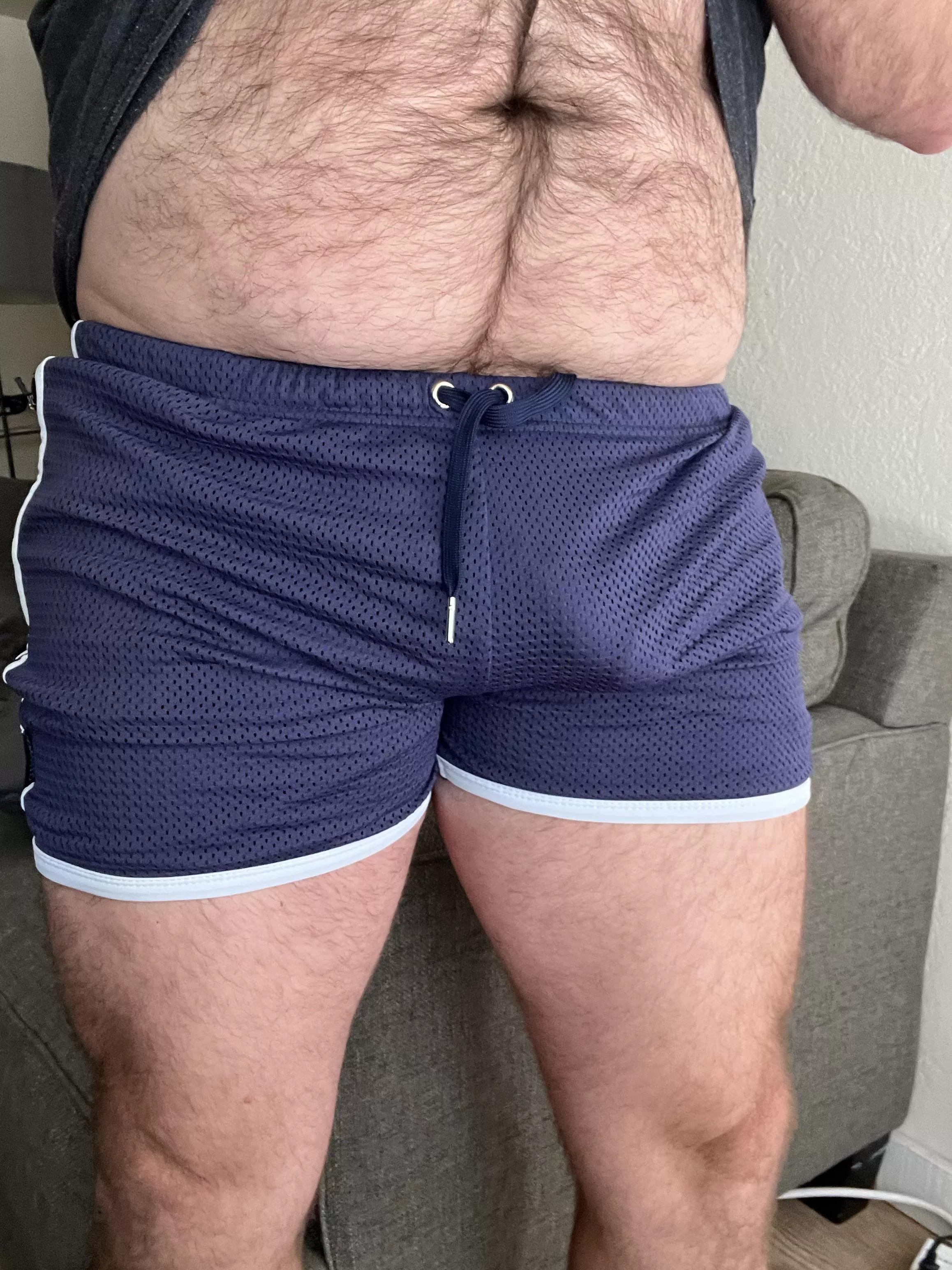 Hot daddy let me take his gym shorts home 😈
