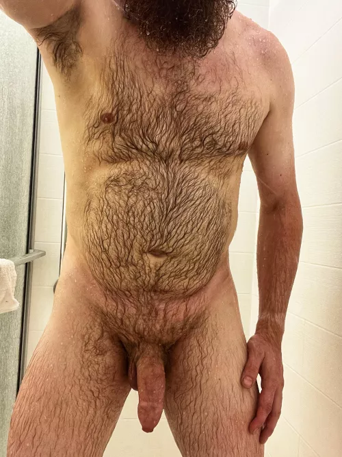 Hotel rooms are for being naked