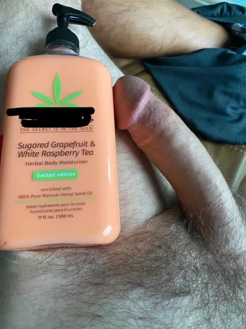 I don’t think she’ll mind if we use her new lotion.