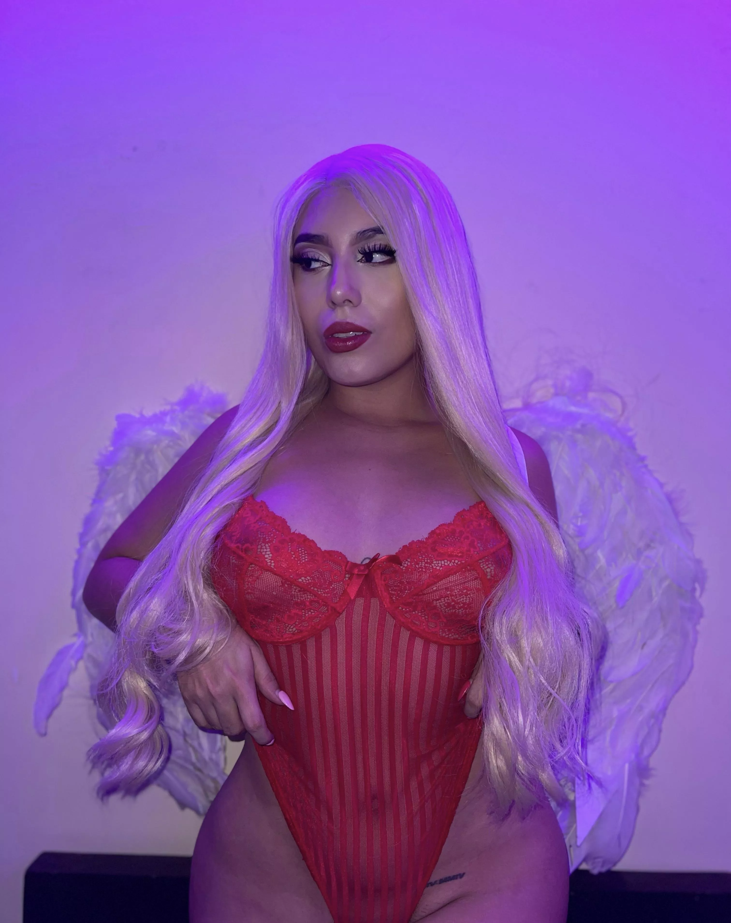 I wasn't lying when I said I could be like an angel