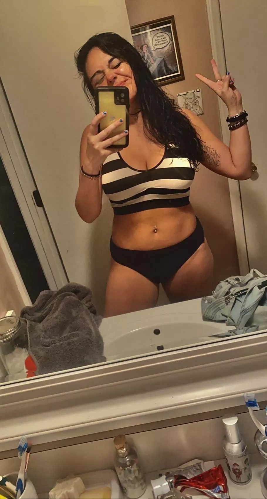 Ima topple over my big boobies heavy as hell