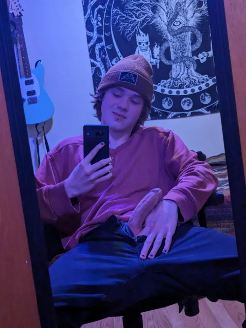 Imagine it down your throat