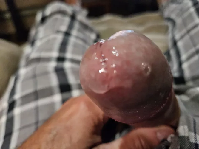 Just a wee bit of precum
