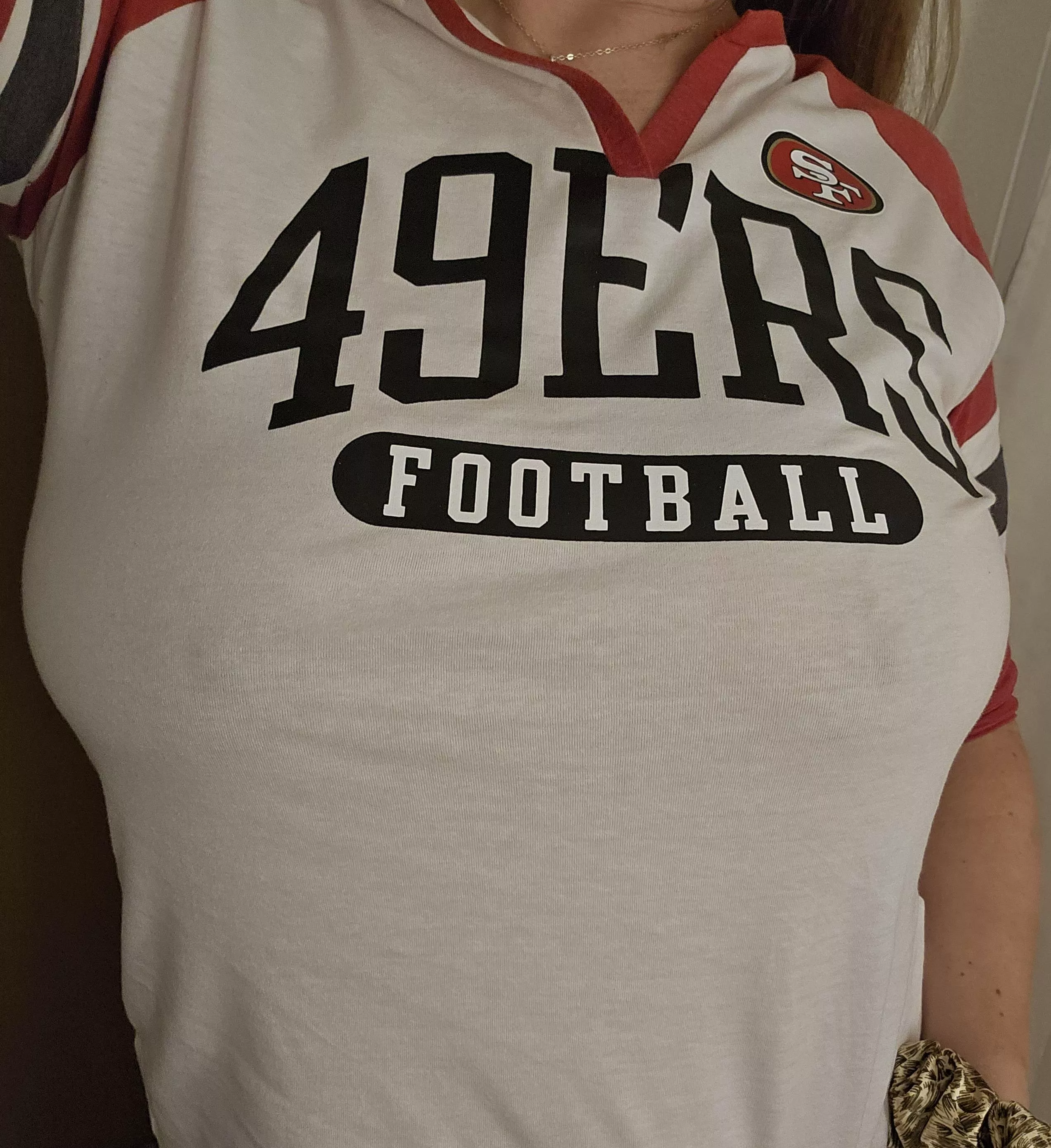 Just supporting my favorite NFL team. 42F