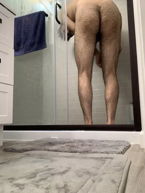 Late night shower after work