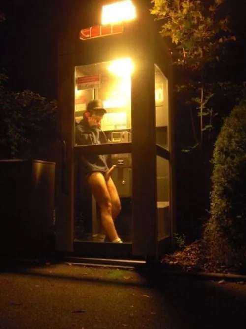 Phone sex before cell phones