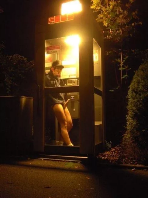 Phone sex before cell phones