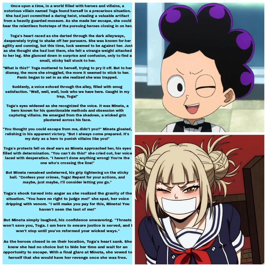 trapped in a sticky situation (1/2) [male POV] [no sex] [First Person POV] [Femsub] [Kidnapped] [sub-pov] [Superheroine] [supervillain] [Boku no Hero Academia] [MHA] [Teasing] [Roleplay] [Gentle Femdom] [Implied]