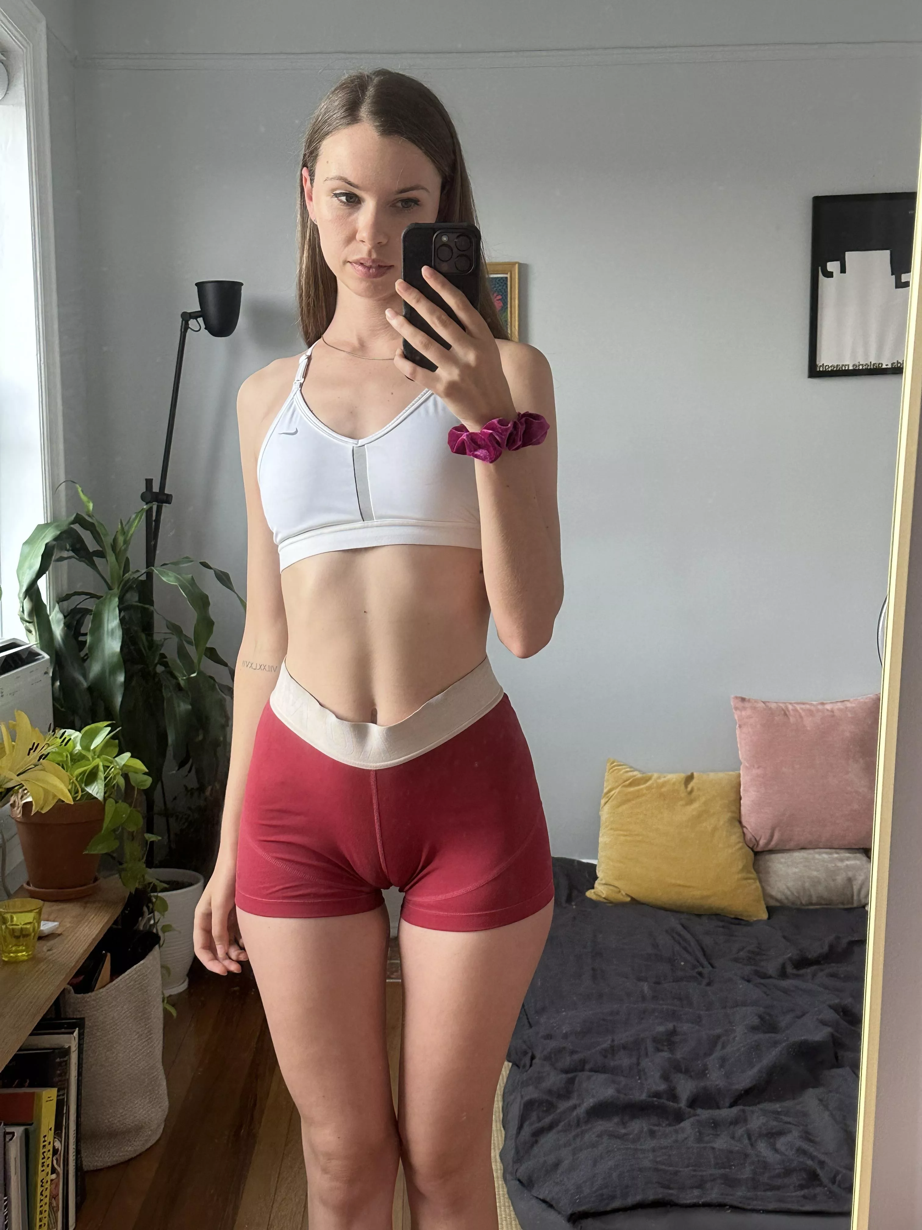 Trying to get someone to notice my gap at yoga class