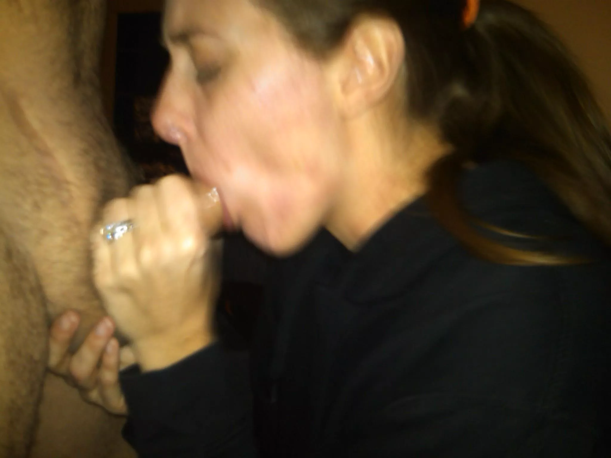 Wifey with many cocks and wedding ring on them