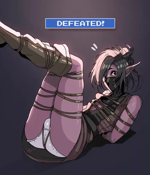 Defeated elf ninja (@SuddenlyElves)
