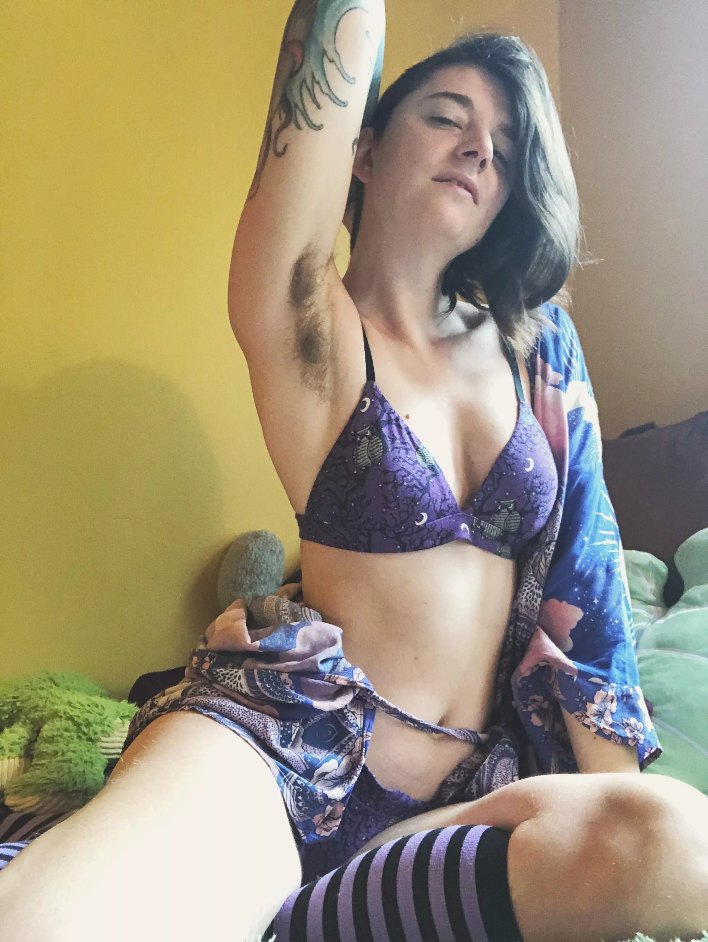 Do you think my pits are too hairy?