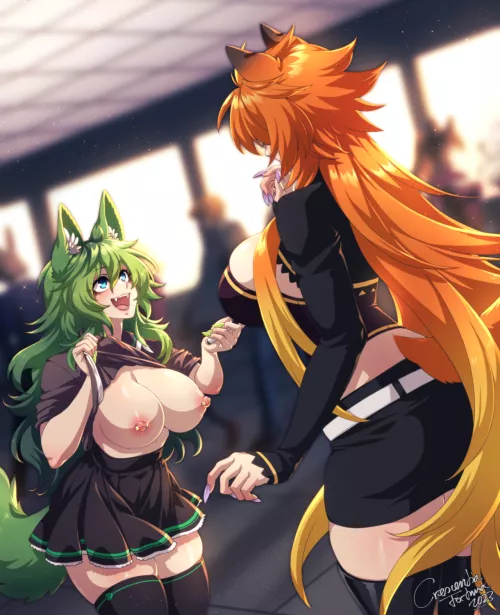 Emmy meets Catheline [by Crescentia Fortuna]