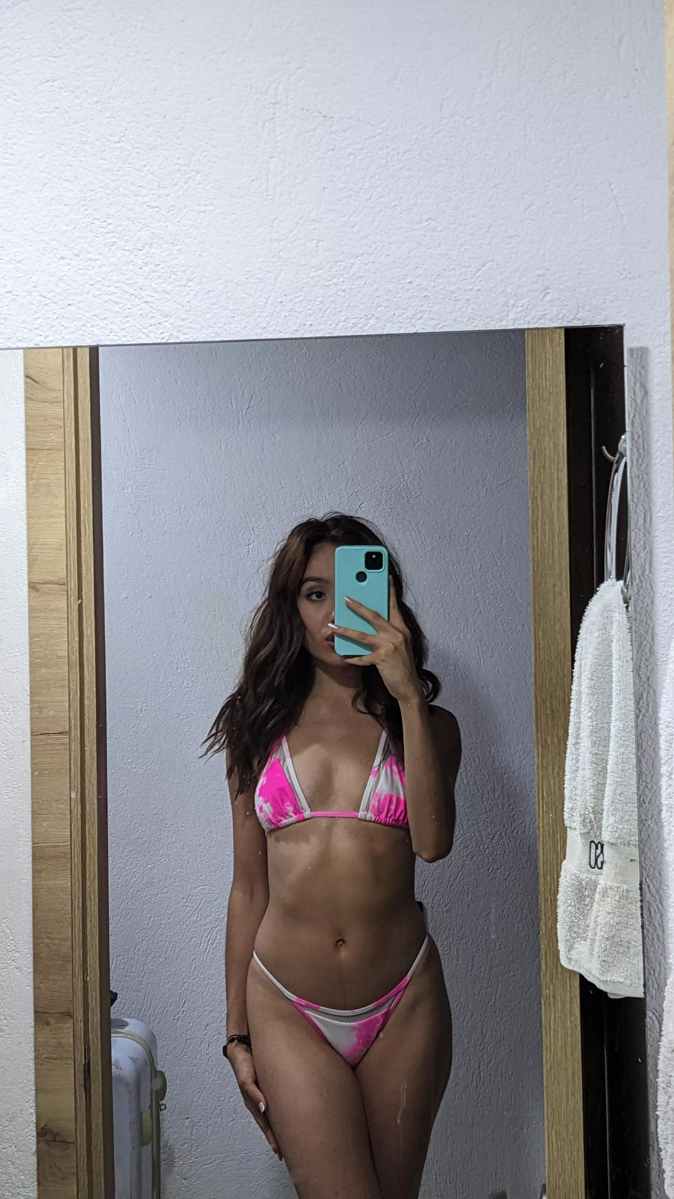 Flexible Hips. Tiny Waist.