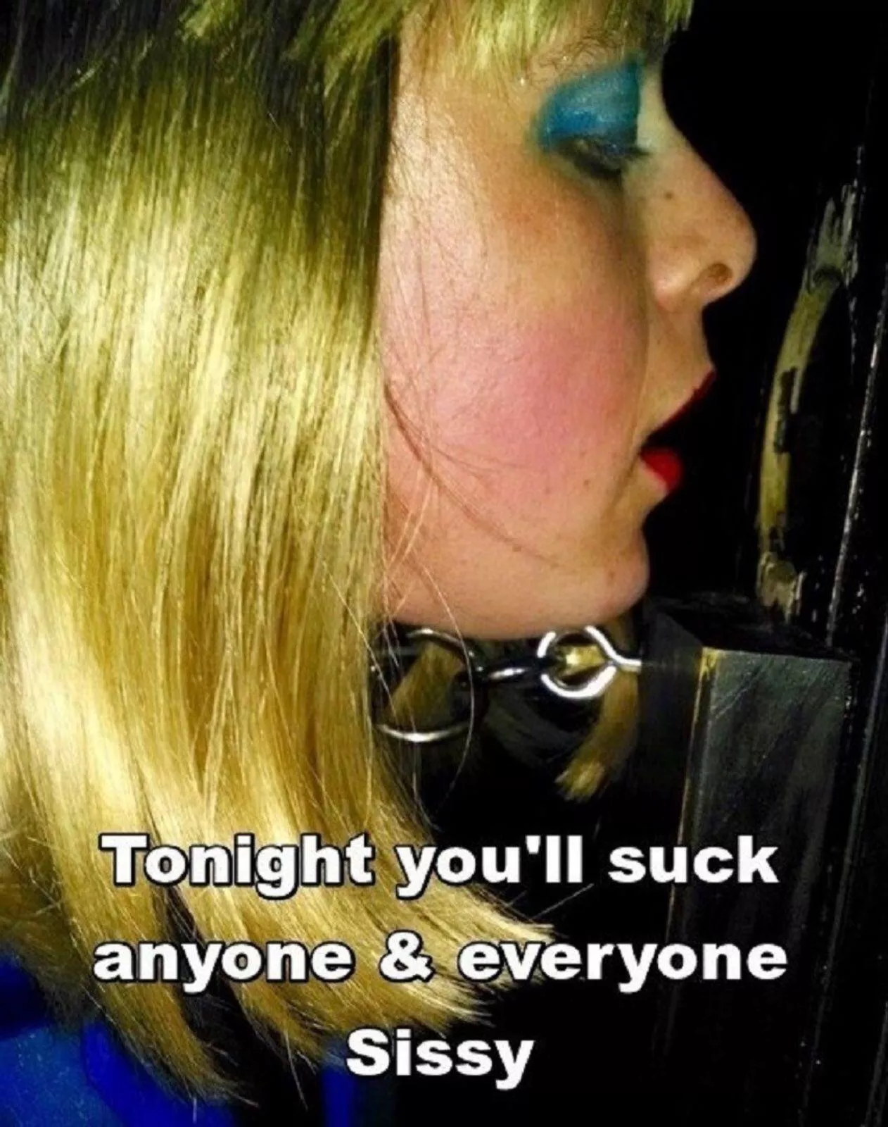 Go to the glory hole, sissy, and give in to your true instincts!