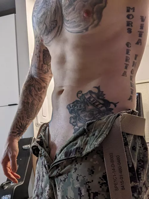 Going commando today