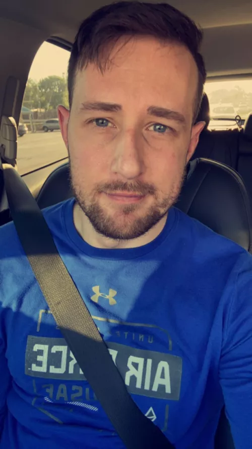 Golden hour sunset selfie