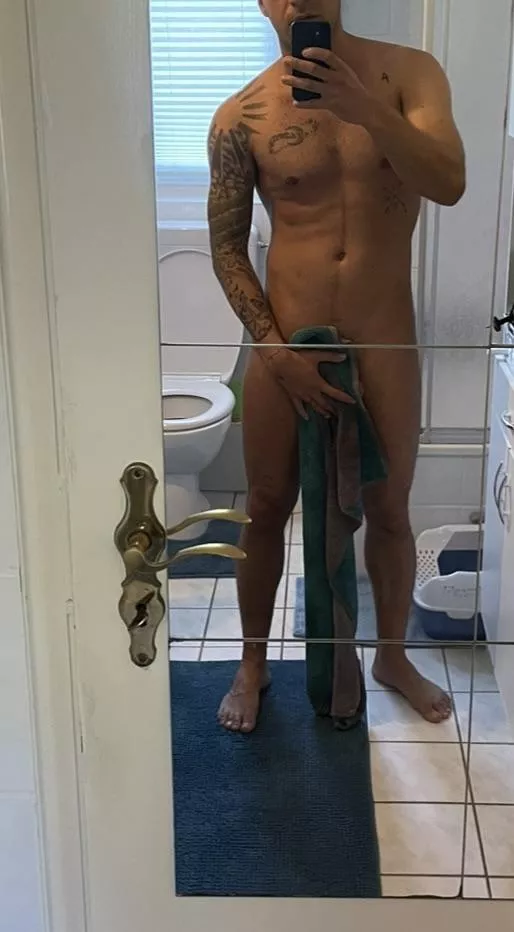 How much is under the towel? Find out!