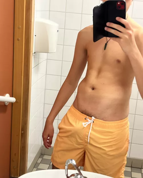 Like my swim trunks?