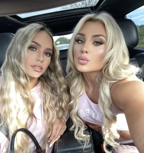 Maxxine Dupre and Tiffany Stratton