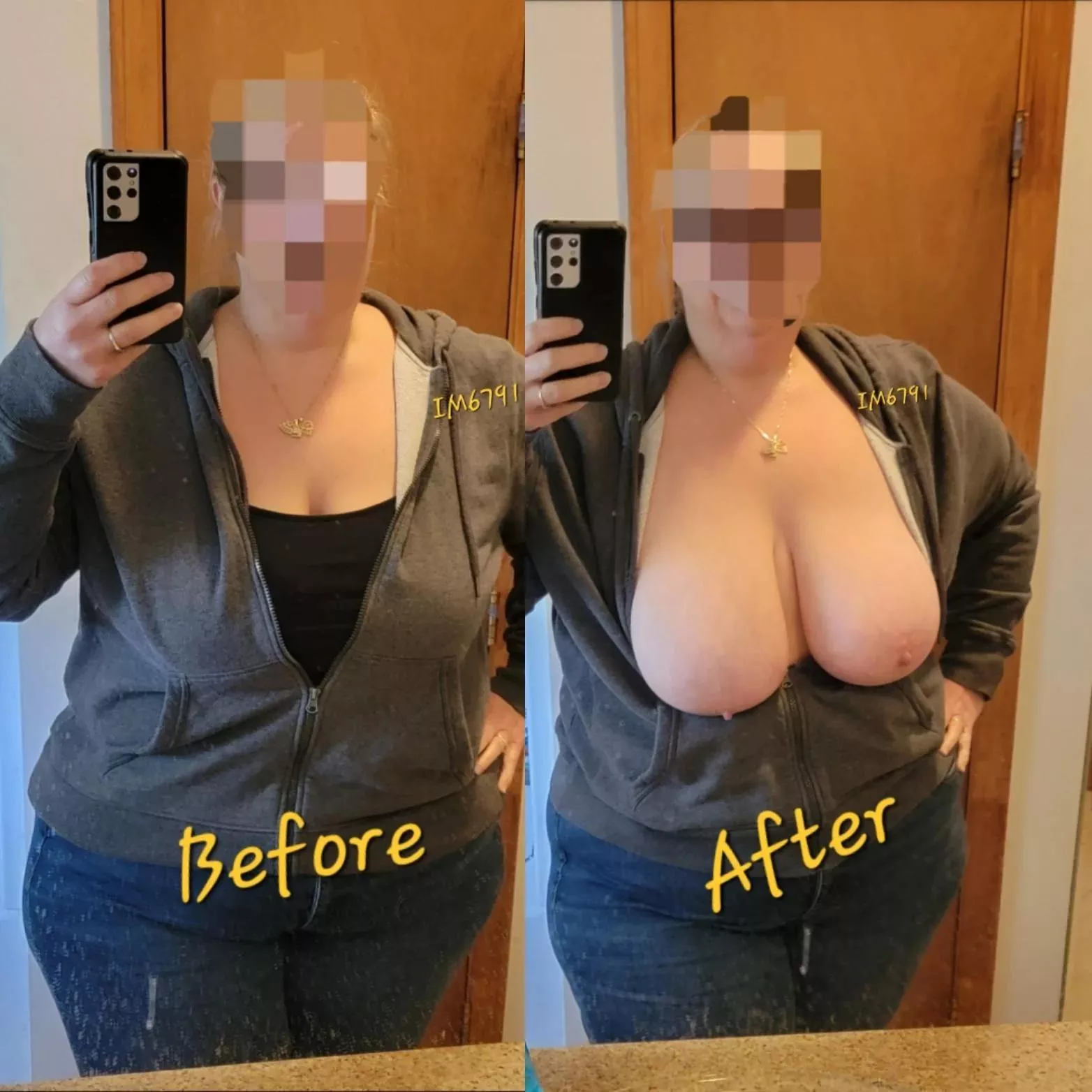 Oops they popped out 😁😁