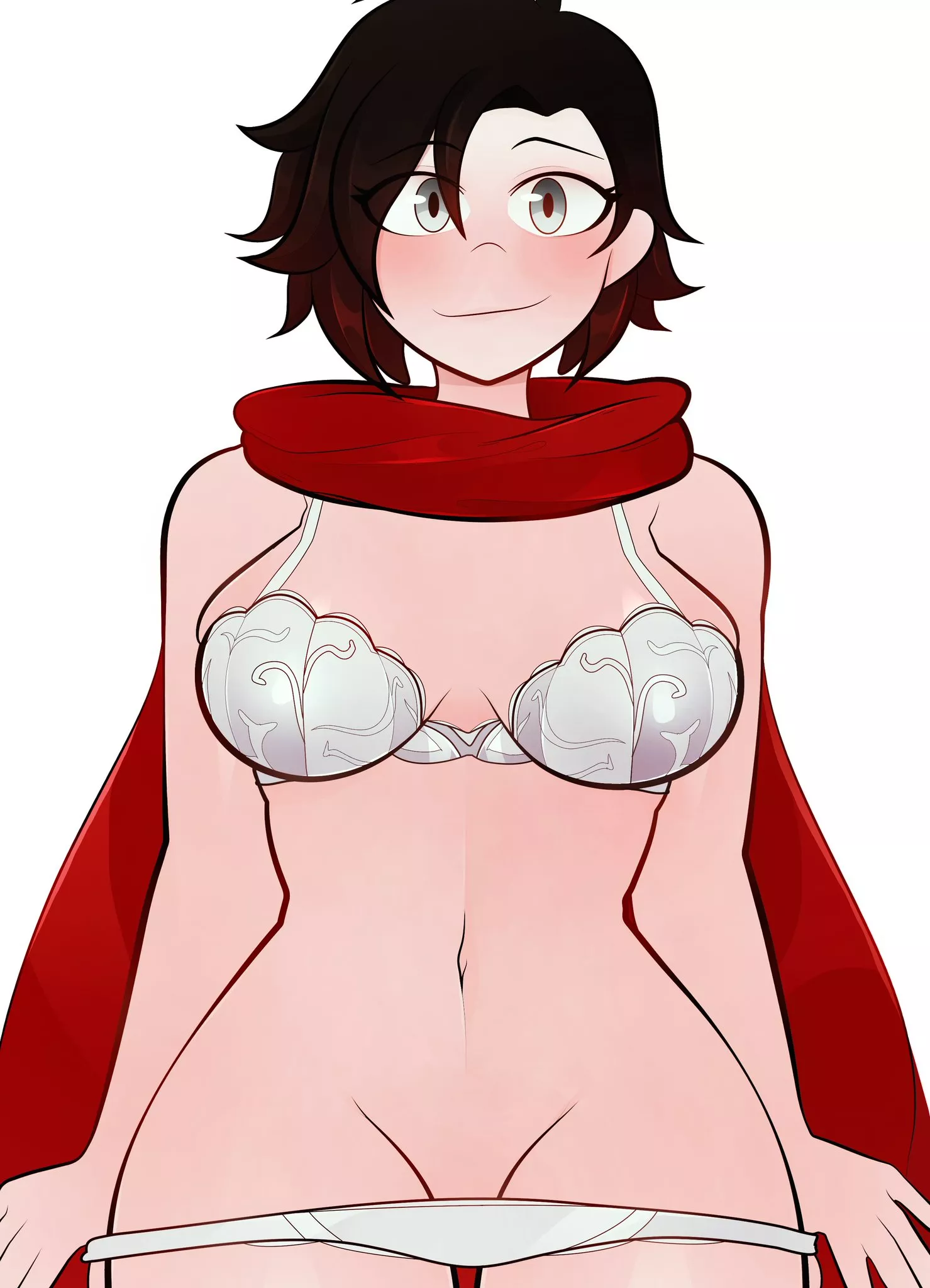 Ruby Rose starts to strip (Arkeus)