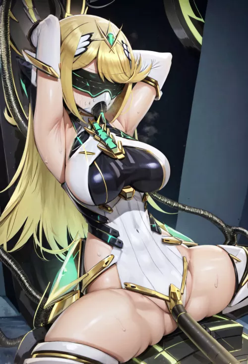 She stopped resisting so the program is proceeding smoothly. I can't wait to see how grateful she is once she's done