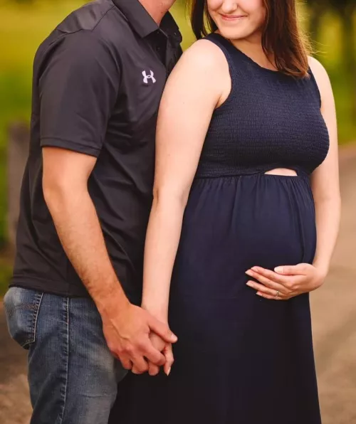 Update! My wife (26) is almost 32 weeks along! I was surprised a few weeks ago when she came back home and we got professional pictures taken! Finally got released from my cage and her bull finally got the work transfer to move to our town! He will be li