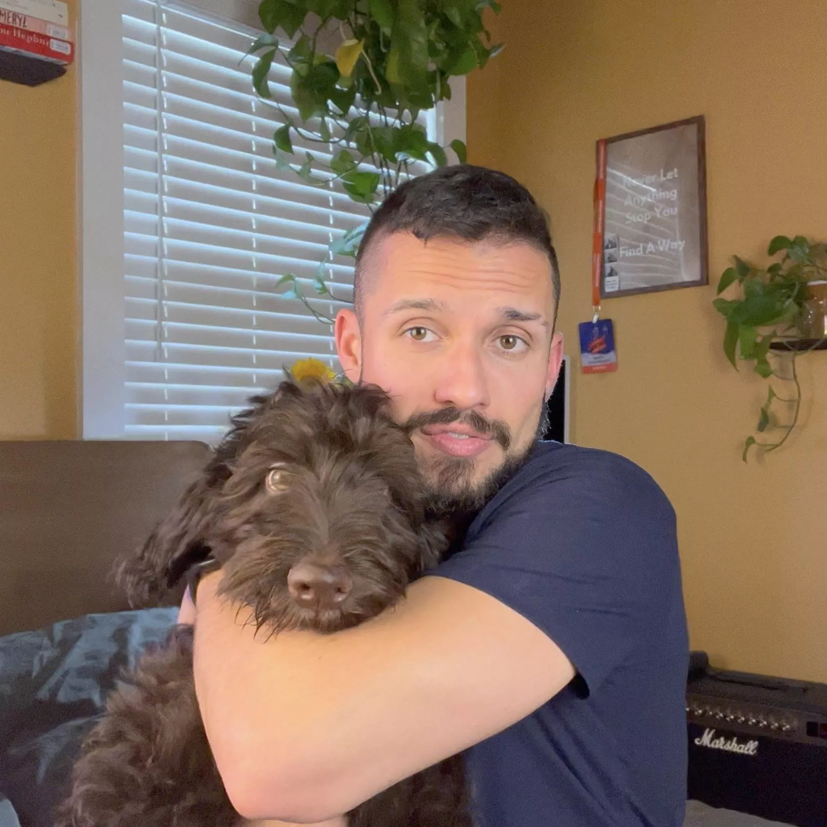 Who’s cuter 😆 Me or Murphy