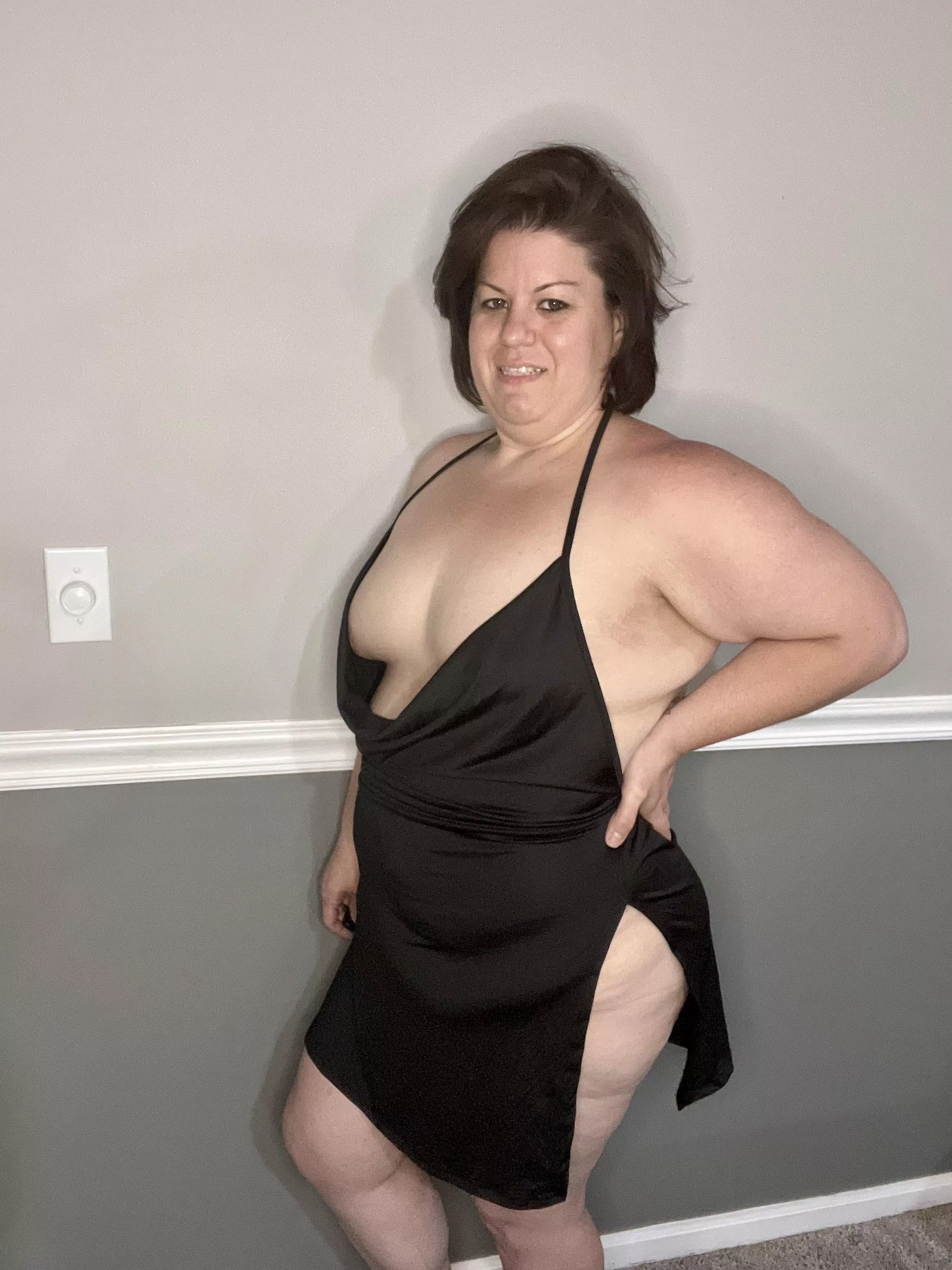 Would we make it to dinner if I opened the door wearing this?