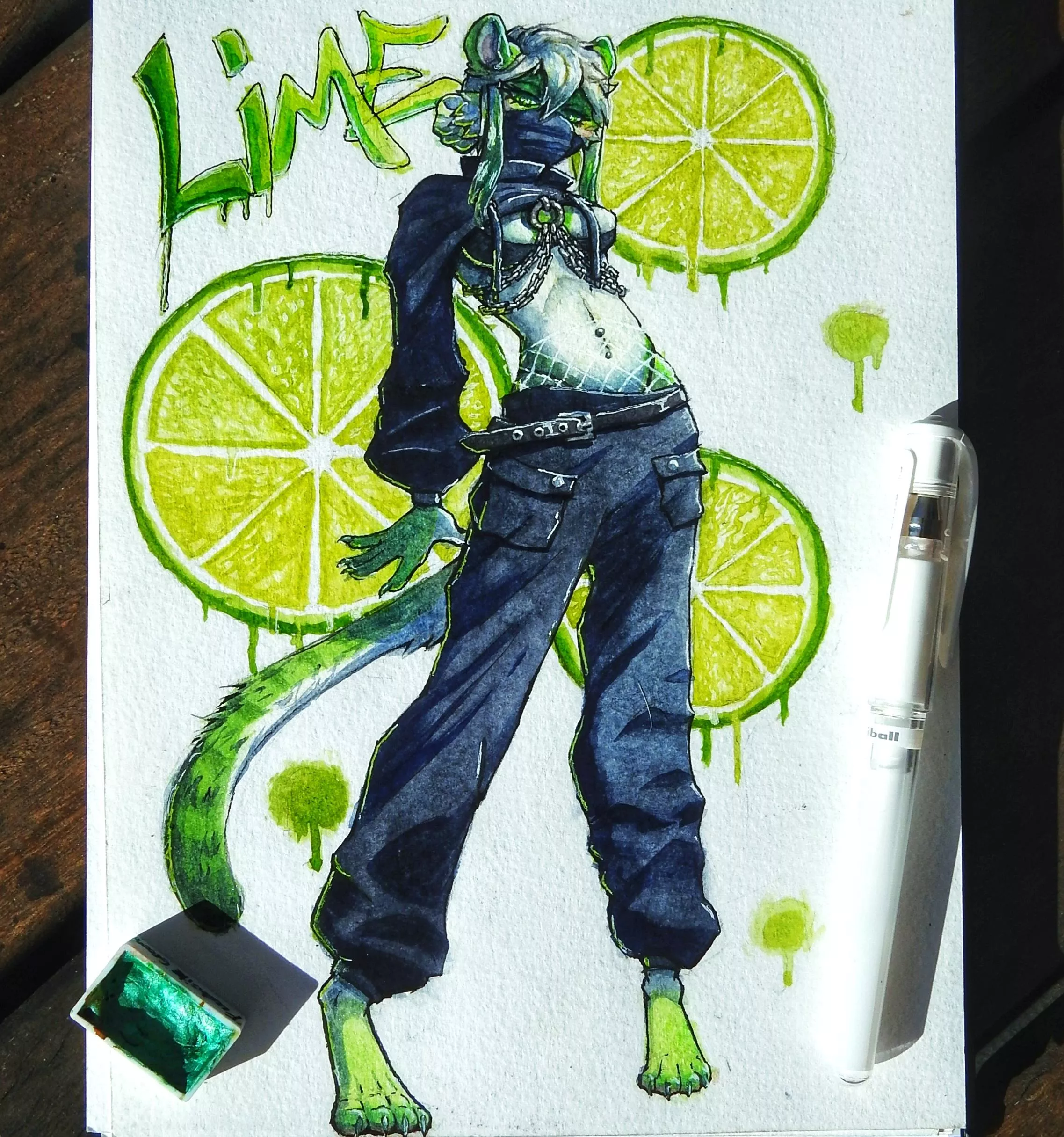 Another watercolor painting :3