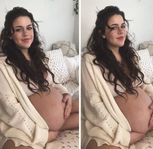 Feeling insecure. Do you still think I’m sexy with a preggo bod?