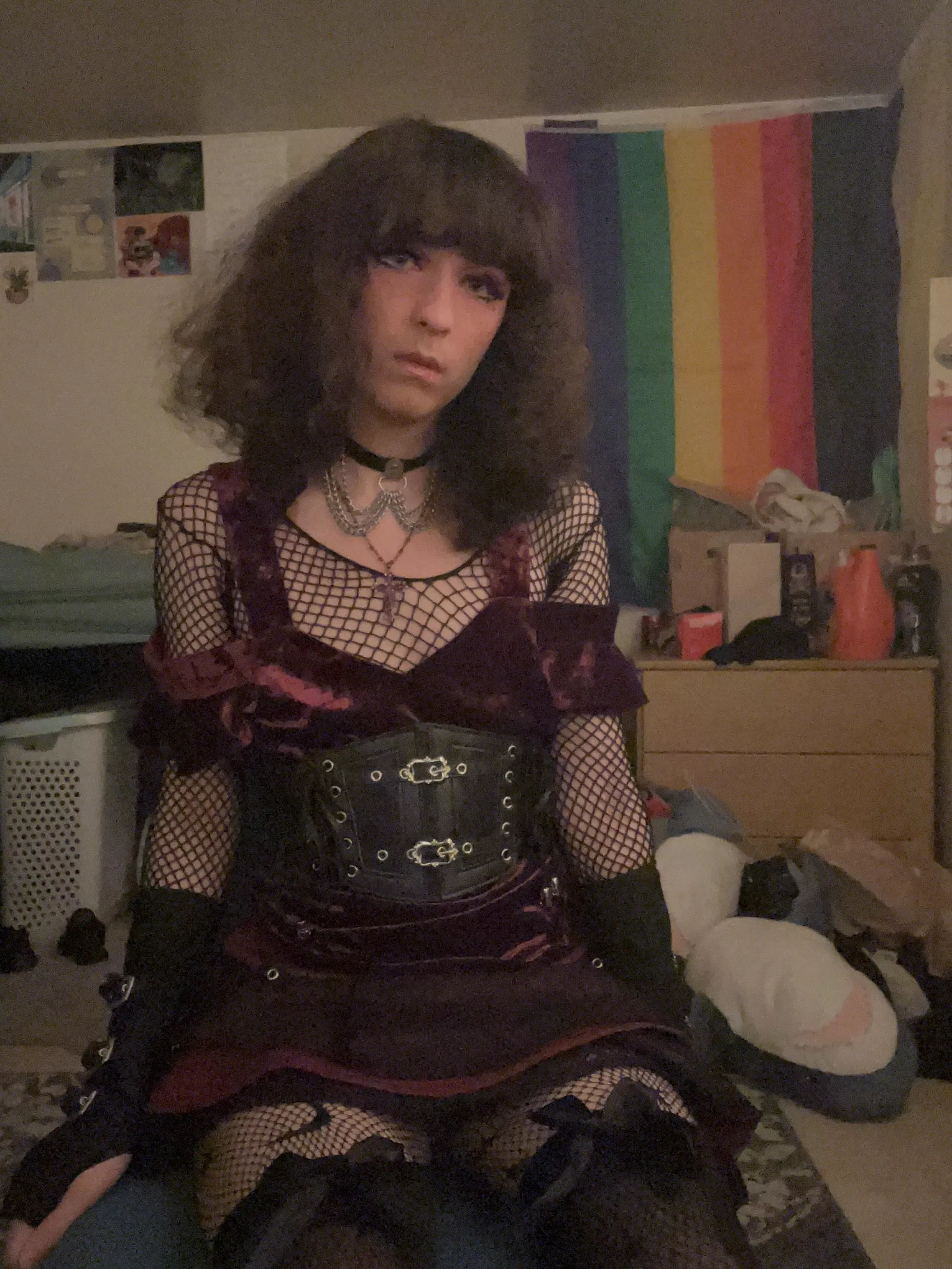 First reaction seeing me? (^｡^)