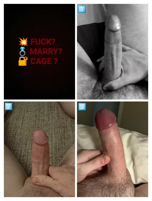 💥FUCK?💍MARRY?🔐CAGE?
