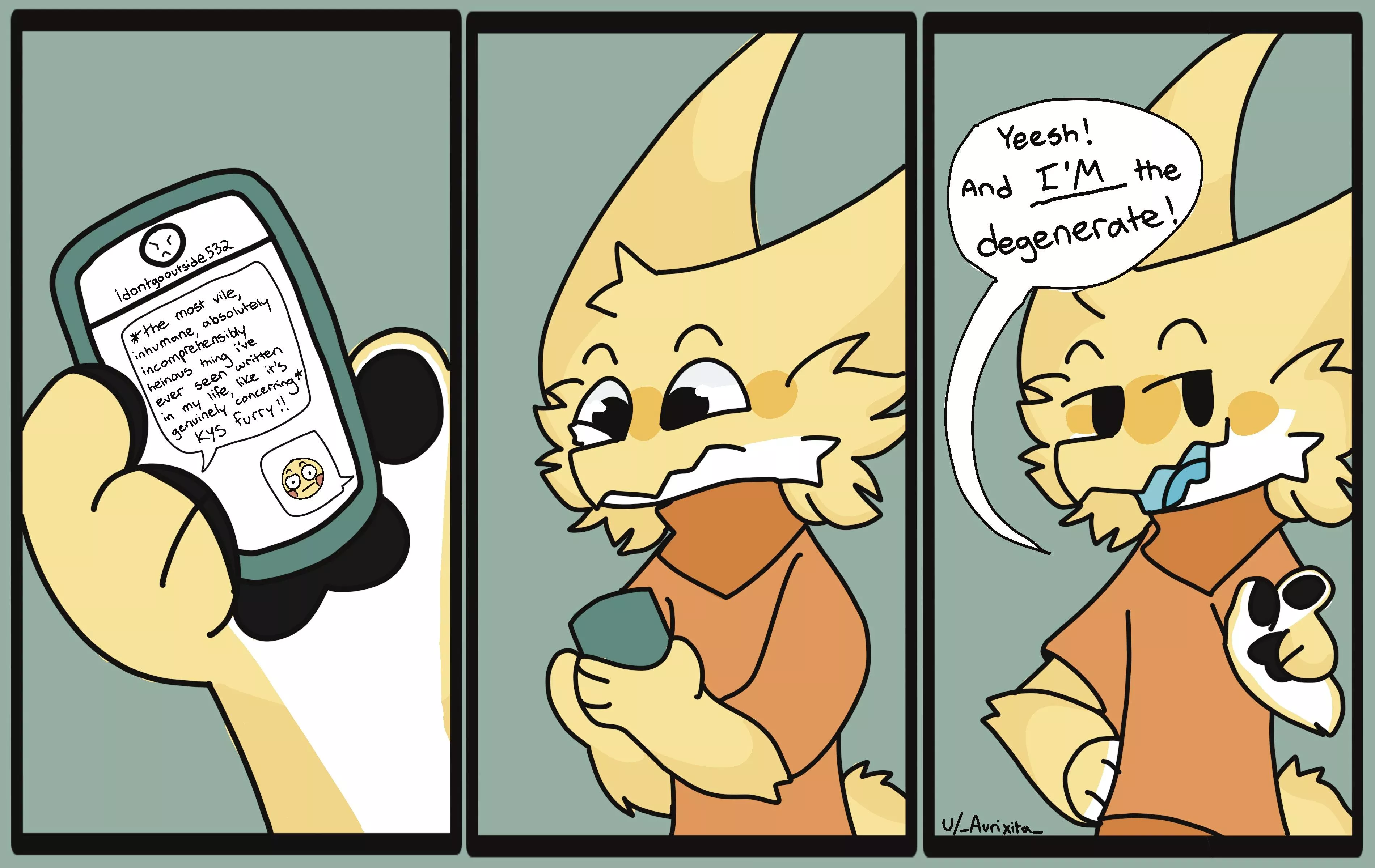 how it feels to draw animals on the internet [OC]