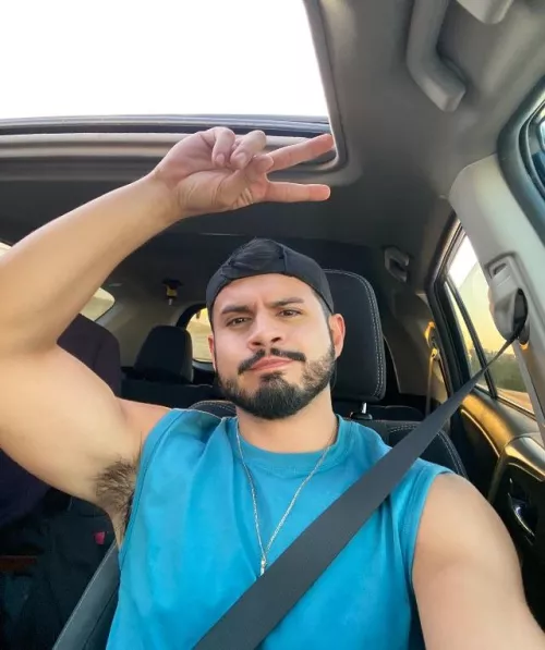 I was so sweaty yesterday