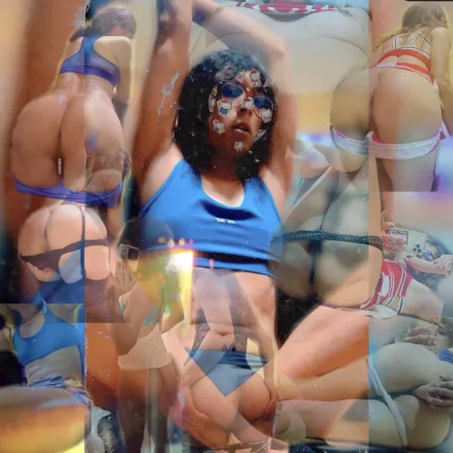 Just me in a sports bra (f)