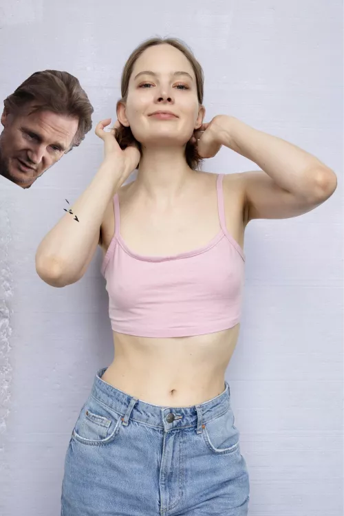 Liam is admiring my nips of steel